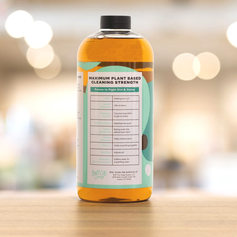 Aloe + Clover Liquid Laundry Soap - Image 4