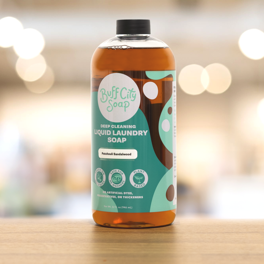 Patchouli Sandalwood Liquid Laundry Soap - Image 5