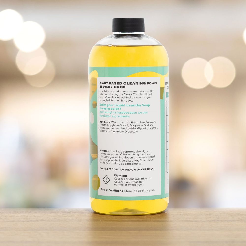 White Jasmine Liquid Laundry Soap - Image 2