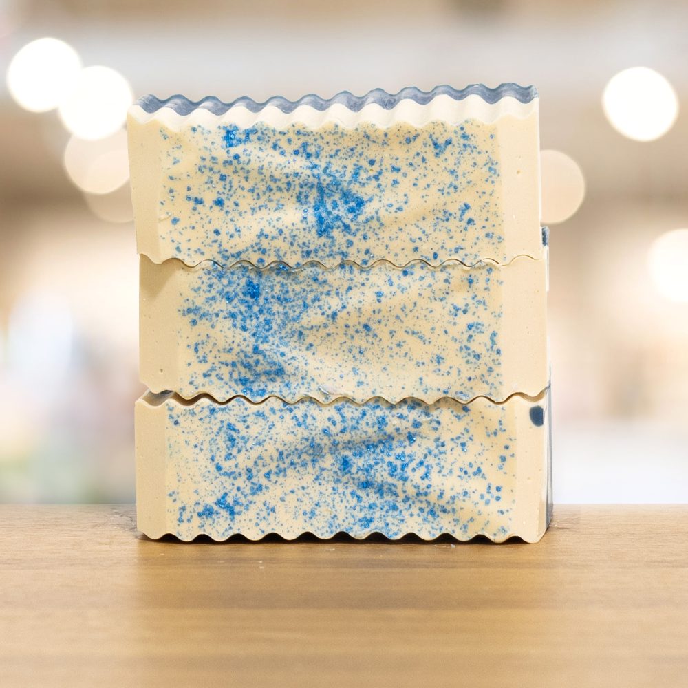 Cobalt Blue Shea Butter Soap - Image 2