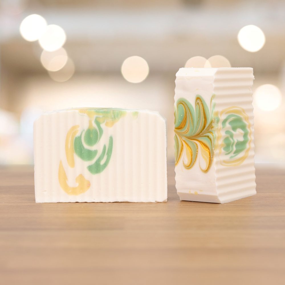 Lemongrass + Eucalyptus Shea Butter Soap
