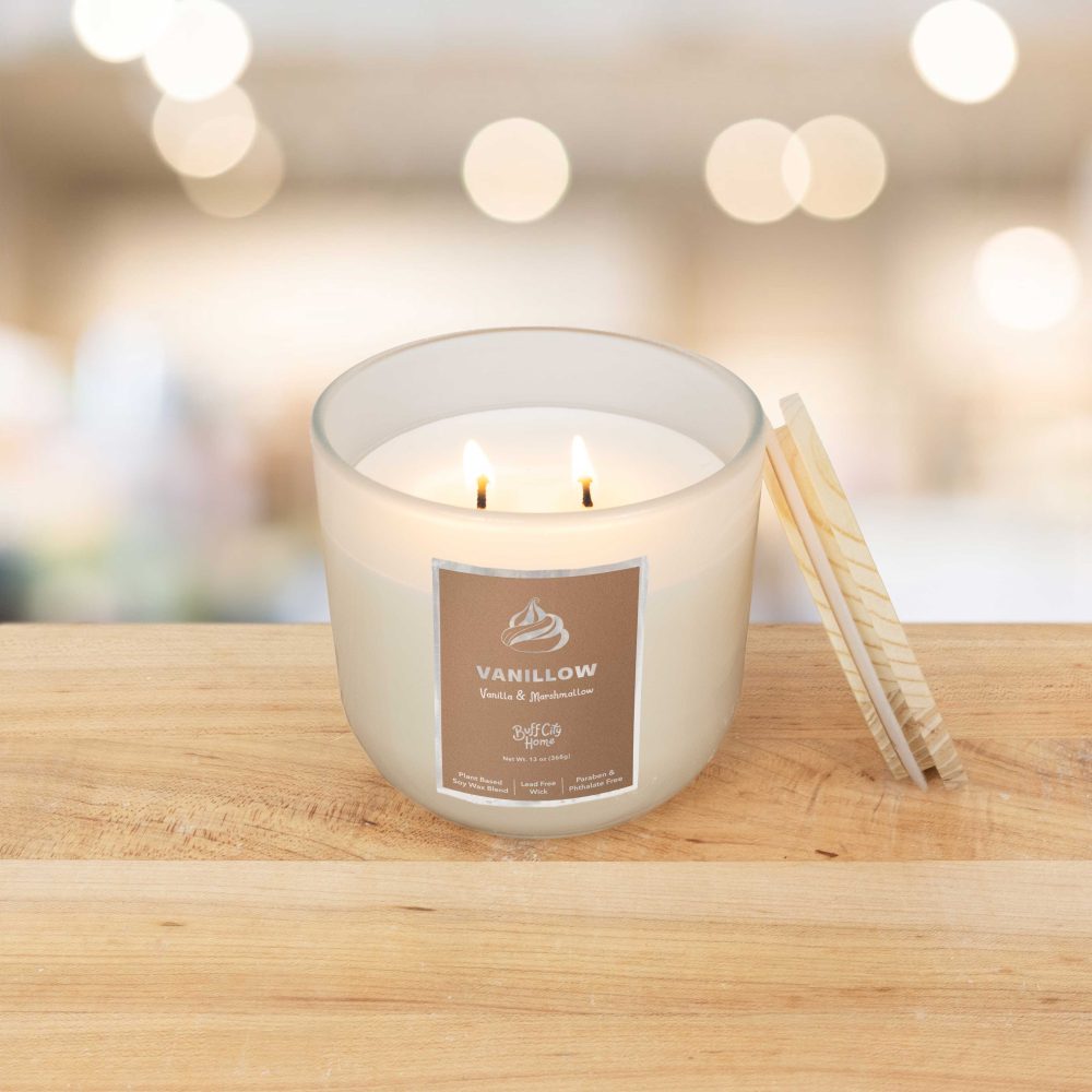 Vanillow 2-Wick Candle - Image 2