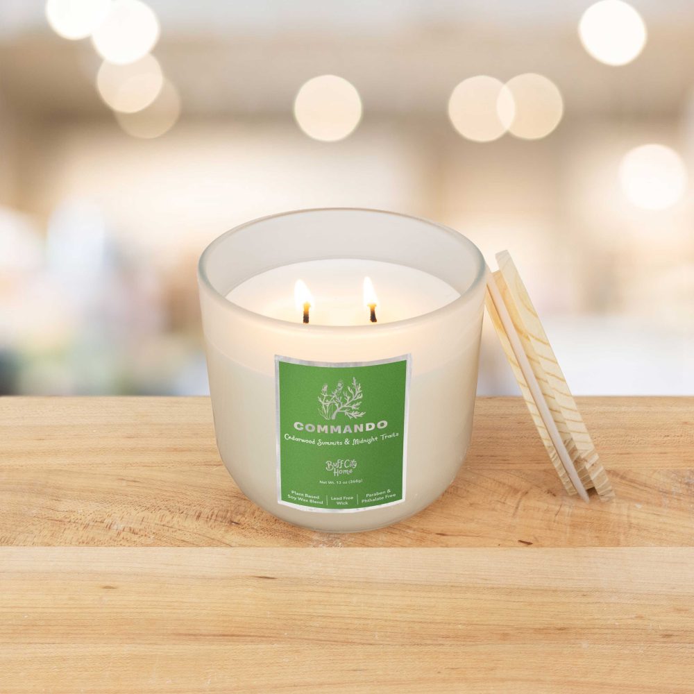 Commando 2-Wick Candle - Image 2