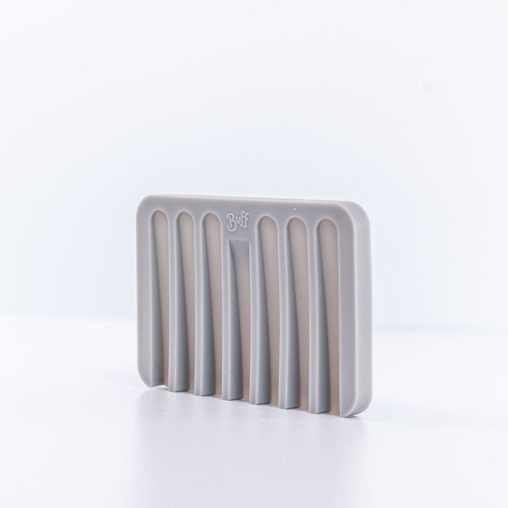 Grey Silicone Soap Dish - Image 4
