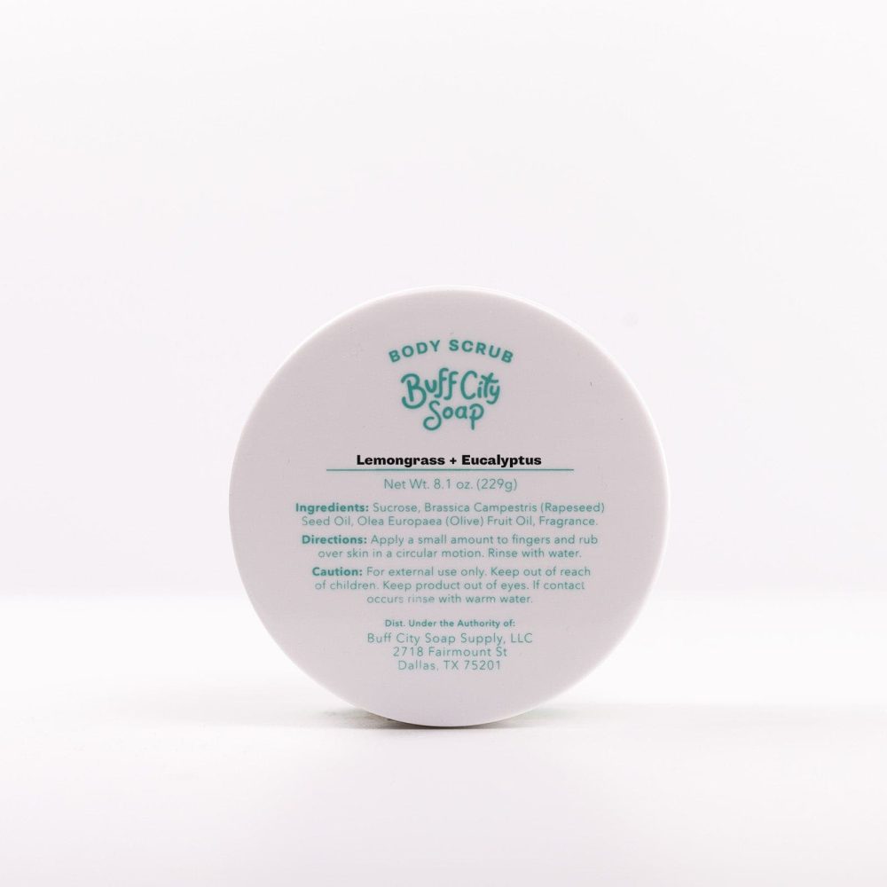Lemongrass + Eucalyptus Body Scrub - Image 4