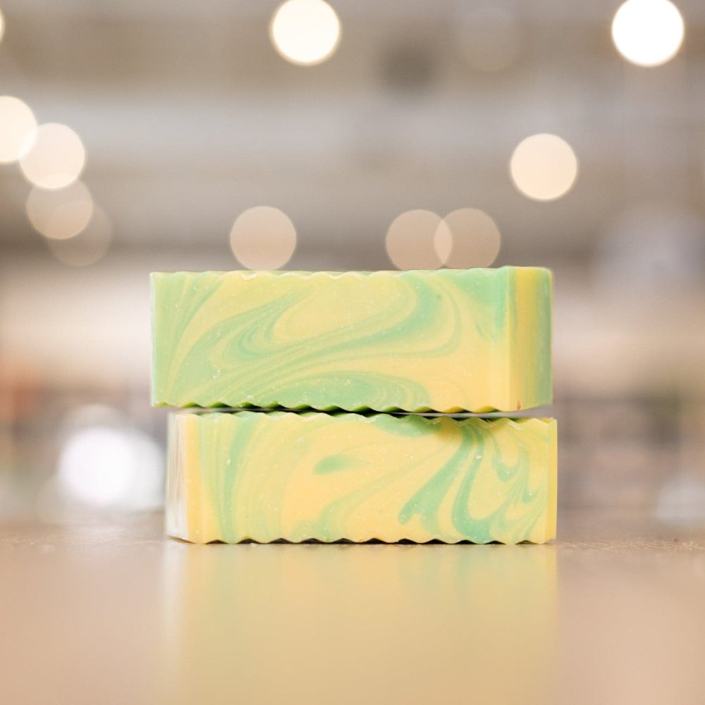Lemongrass + Eucalyptus Soap - Image 2