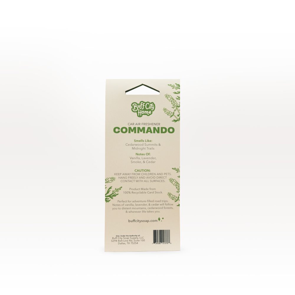 Commando Car Air Freshener - Image 4