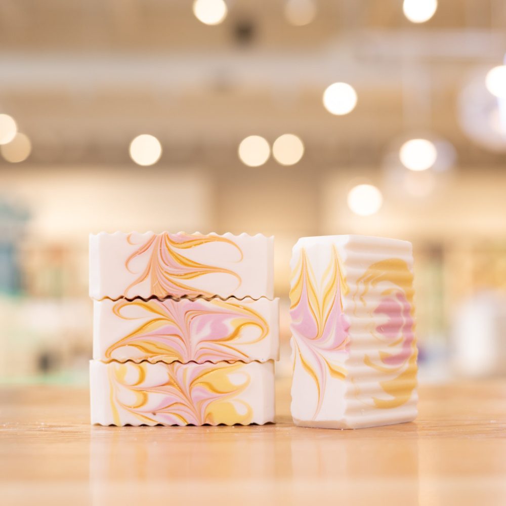 Peach Mimosa Shea Butter Soap - Image 3