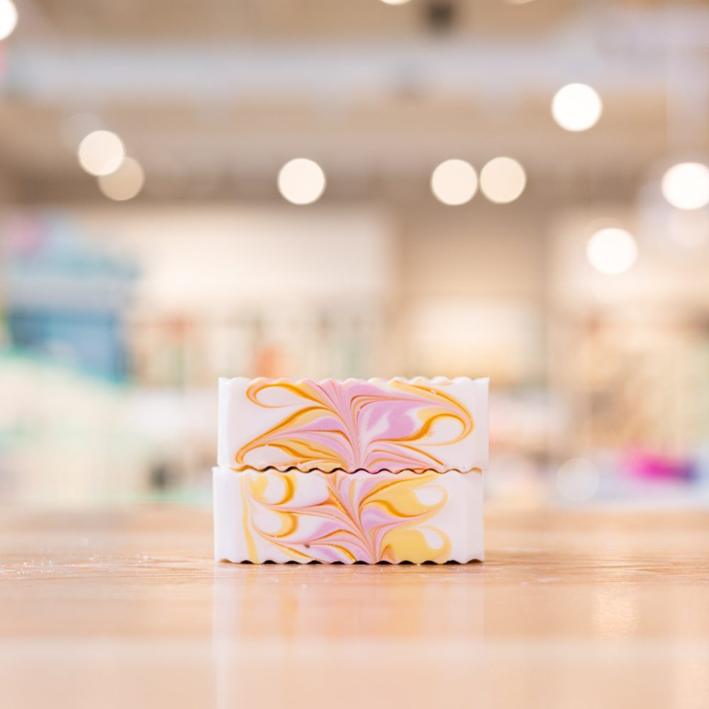 Peach Mimosa Shea Butter Soap - Image 2